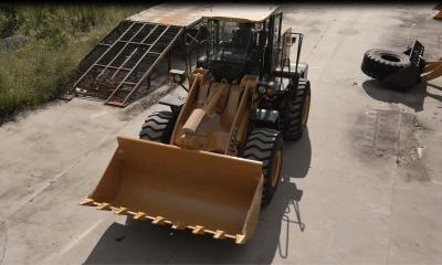Mini Shovel 5 Ton Wheel Loader , Front Loader Mini With 4.5m3 Bucket