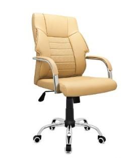 modern PU leather medium back office chair furniture