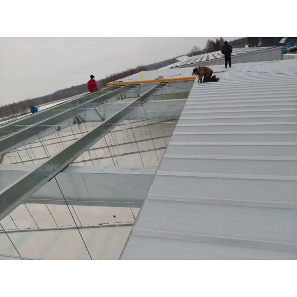 Prefabricated Steel Structure Cold Storage Warehouse With PU/PIR Sandwich Panel