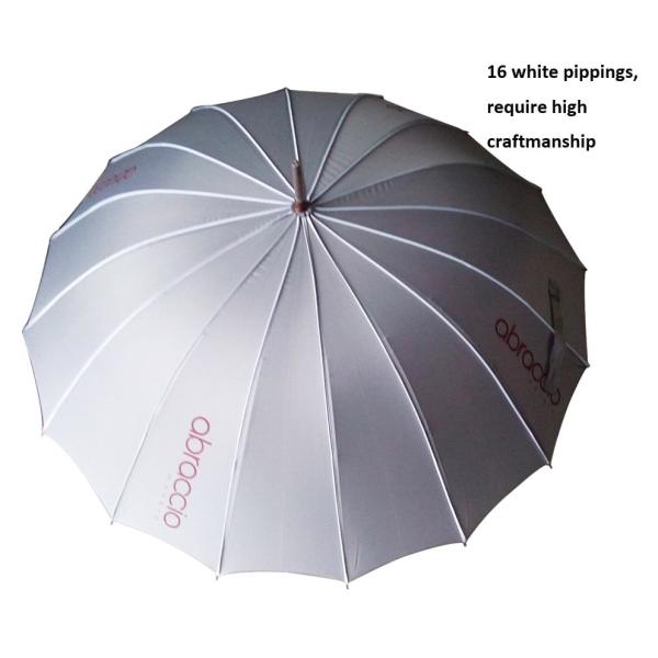 Parapluies protégeant du vent de golf d'axe en aluminium de la BV 14mm