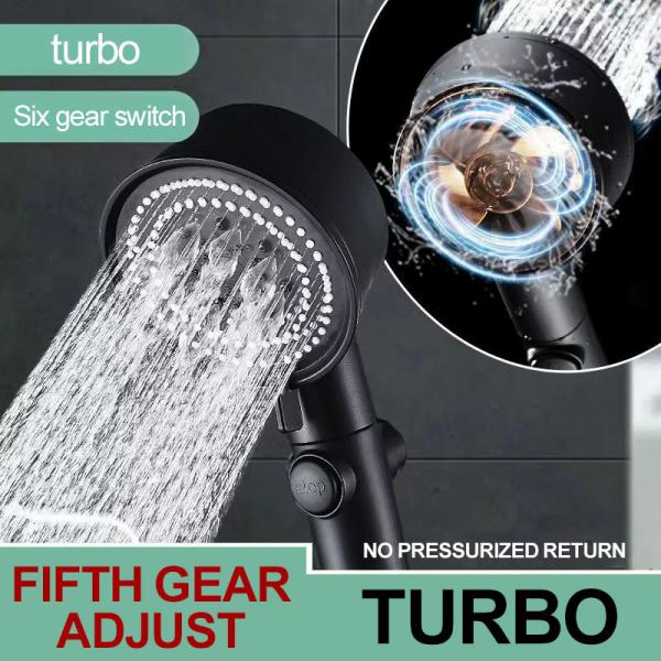 Conjunto de aquecedor de filtro de água para banho doméstico com chuveiro turboalimentado
