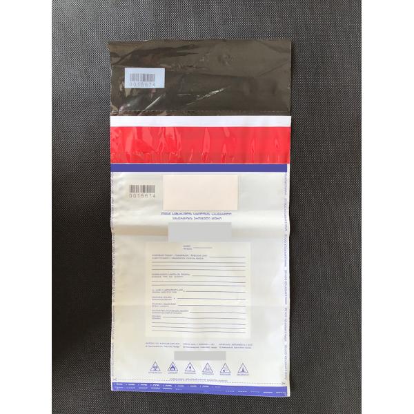 ISO9001 Сертифицированный Курьерский пакет для банковского депозита с клапаном