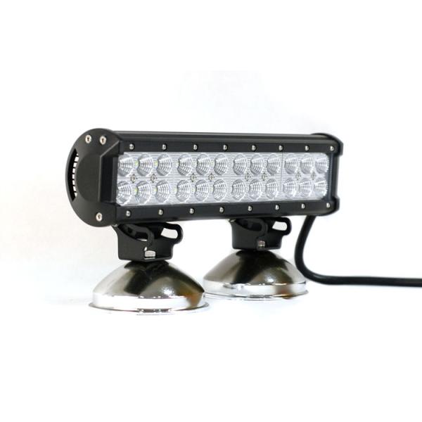 12 Inch 72W Off Road LED Light Bar Spot / Flood / Combo Beam IP 67 Waterproof