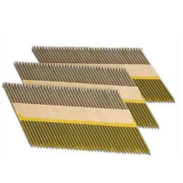34 Degree Paper Collated Framing Stick Nails Paper Stick Drive Pins Hardware Fasteners 7.0mm Head Dia
