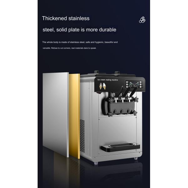 Upgrade Your Kitchen with Our Fully Automatic Stainless Steel Ice Cream Maker