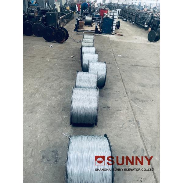Веревочки провода большого диаметра стали 6кс19 лифта для подъемной машины трения разделяют