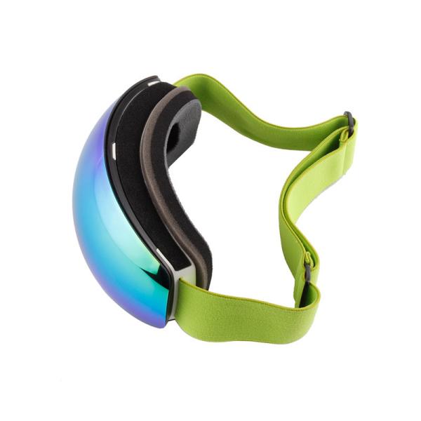 Youth Mirrored Ski Goggles , Reflective Snow Goggles With FDA FCC Certificates