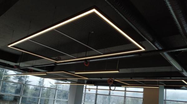 Canal de levantamento de alumínio da extrusão do perfil 35x35mm da tira do diodo emissor de luz para a luz de tira conduzida