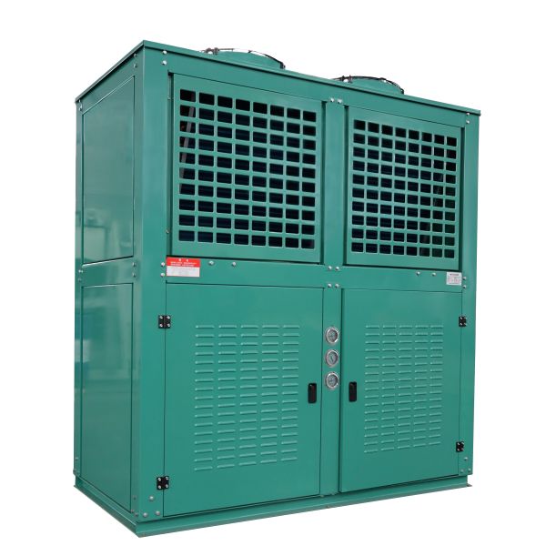 Fresh Keep V-Type Semi-Hermetic Air-Cooled Scroll Compressor Eco-Friendly Adjustable Humidity Condensing Unit Motor for Cold