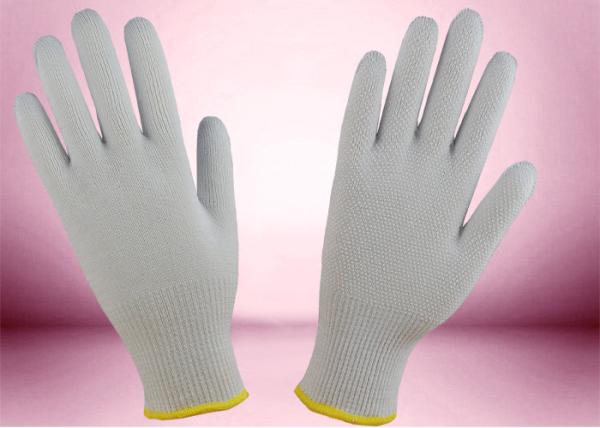Professional Cotton Knitted Gloves Eco Friendly 300 - 360g Per Dozen Weight
