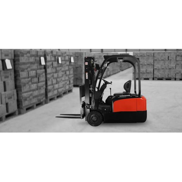 Large Capacity Electric Powered Forklift 2 Stage / 3 Stage AC Power Powered Pallet Truck