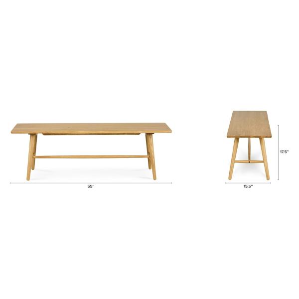 Restaurant Furniture Modern Minimalist Style Dinning Bench