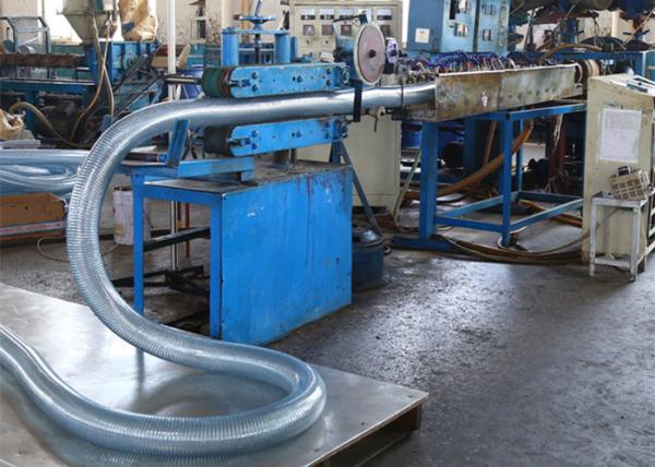 Durable PVC Steel Wire Hose High / Low Temperature Resistant OEM Available