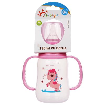 o dobro Handel PP de 5oz 130ml forma arcos garrafa de alimentação recém-nascida do bebê