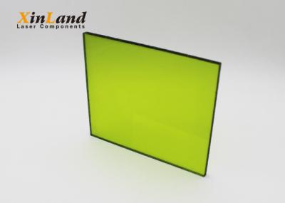 Luz de OD8+ - janela verde da proteção do laser com material de PMMA