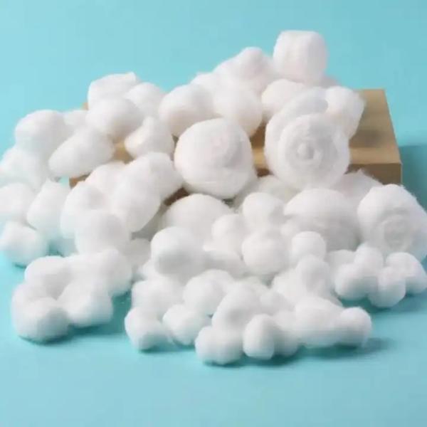 Eco Friendly Medical Cotton Balls Disposable Dental Sterile Or Non Sterile