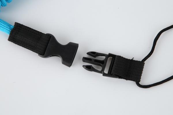 1.5m Kayak Parts Accessories Paddle Leash Tpu Fabric Material Solid Alloy Hooks