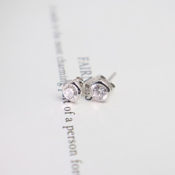 Wholesale 14K Gold Luxury Diamond Stud Earrings 1 Carat DEF Lab Grown Perfect Gift for Wedding