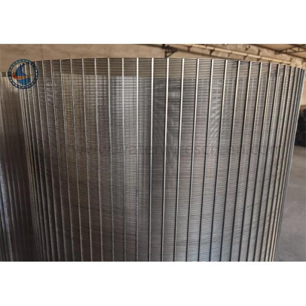 Reverse Back Wash Filter Drum Johnson Wire Screen Slot Cylinder 316l