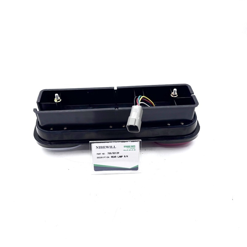 700-50129 Rear Light for JCB Excavators - OEM Quality Construction Vehicle Light