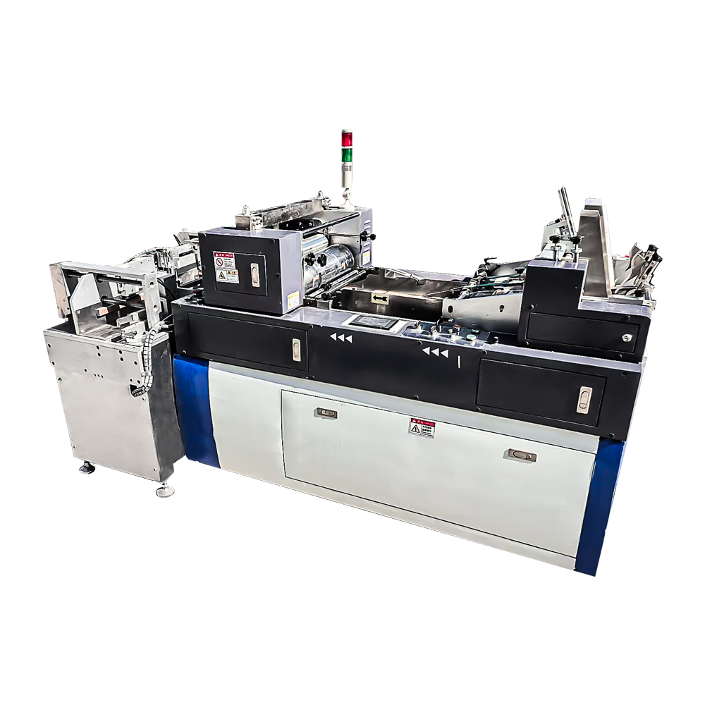 HXPM480 Automatic Photo Book Binding Machine Partial Cold Gluing Counting Stacking For Premium Cookbooks