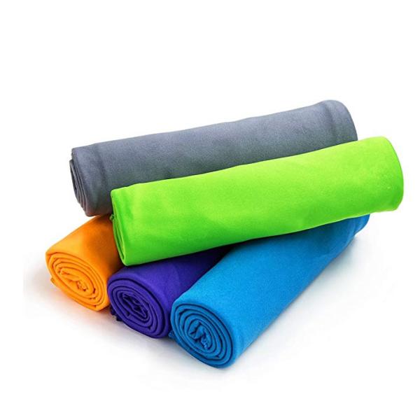 Custom Quick-dry Towel With Logo Square Mesh Bag Microfiber Sports Towel