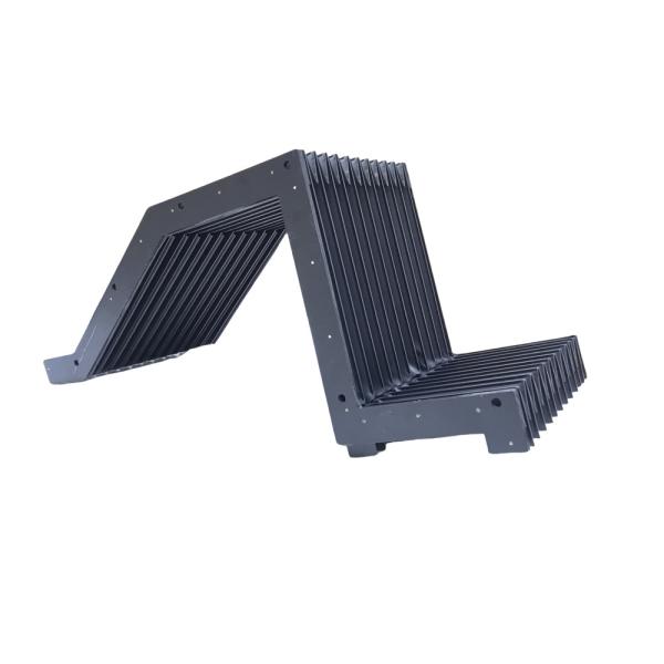 Nylon Dust Cover Telescopic CNC Machine Protection Bellows Cover