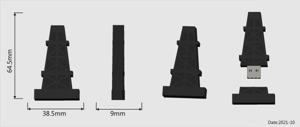 El molde abierto según el diseño del cliente de PVC USB 3.1 USB 3.2 USB 3.0 USB 2.0