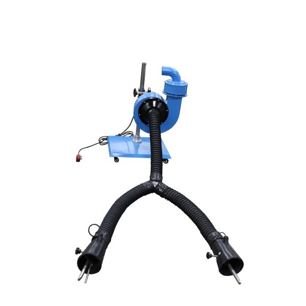 Portable Exhaust Extractor with Activated Carbon Filter On-Demand Purification for Workshops