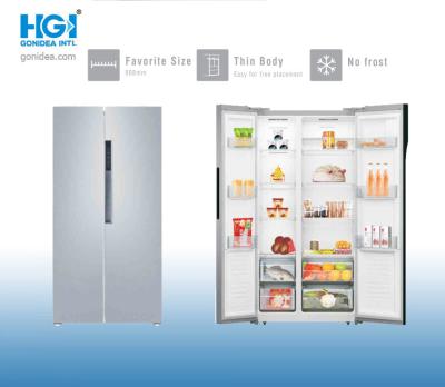 PCM 18CF Double Door Stainless Steel Fridge With Ice Maker 42dB 510 Liter Fridge
