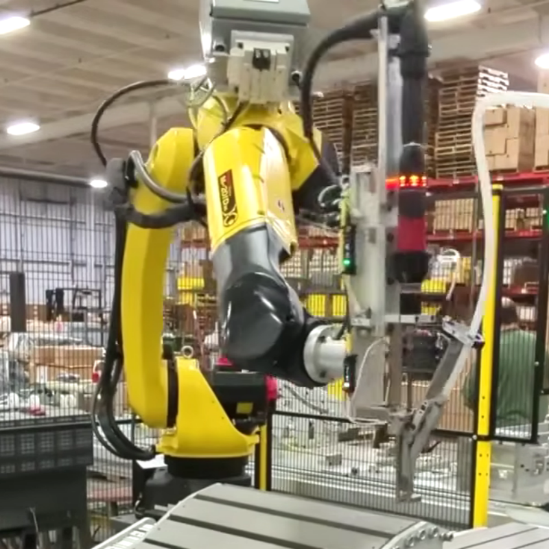 Fanuc M-20iD/35 Payload 35kg IP67 Medium Material Handling Robots and Vacuum Suction Cup Robot Gripper