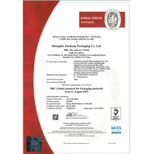 Shanghai Jiucheng Packing Co., Ltd. Сертификации