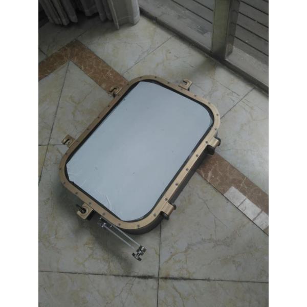 Медная материальная рамка морское Виндовс, безопасность закалила стеклянный Опенабле корабль Виндовс