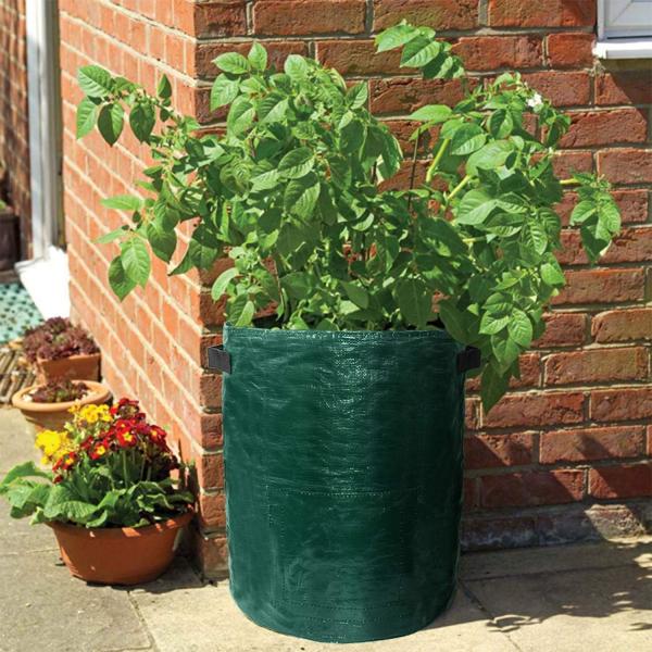 10 Gallon Potato Grow Bags, Planter Pouch Bags for Vegetables, Fruits and Flowers Flap Window, Garden Planting Bag