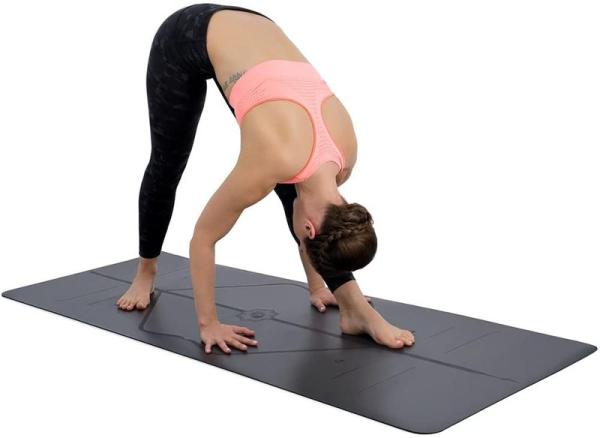 Eco Friendly Natural Rubber Yoga Mat Non Toxic For Home Office SGS Certified