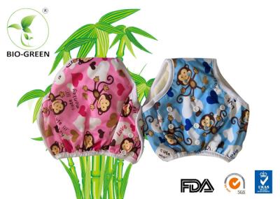 Side Snap Design Bamboo Training Pants , Softness Gentle Reusable Potty Training Pants
