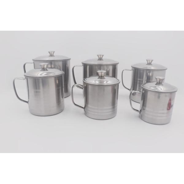 Drinking Water 10cm Stainless Steel Beer Cup Customize Logo