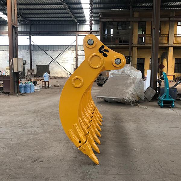 High Durability Excavator Root Rake for Brush and Root Removal on Most Models