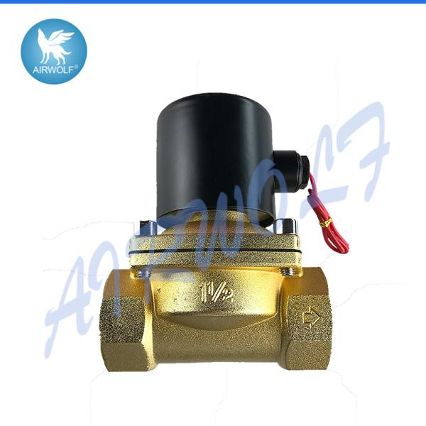 сразу действуя дюйм клапана соленоида 2W400-40 1 1/2 нормально закрытый