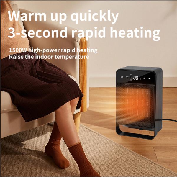 Fast Heating Household Indoor 1500W Portable Electric Space Heater with Thermostat