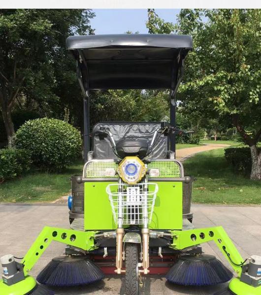 Pure Electric Chinese Commercial Small Sweeping Road Cleaning Machine Ride on Electric Sweeper