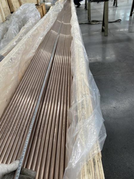 Tubo sem emenda ASME SB111 O61 C70600 19.05*1.65*20FT da liga de cobre de CU-NI para o condensador do ar