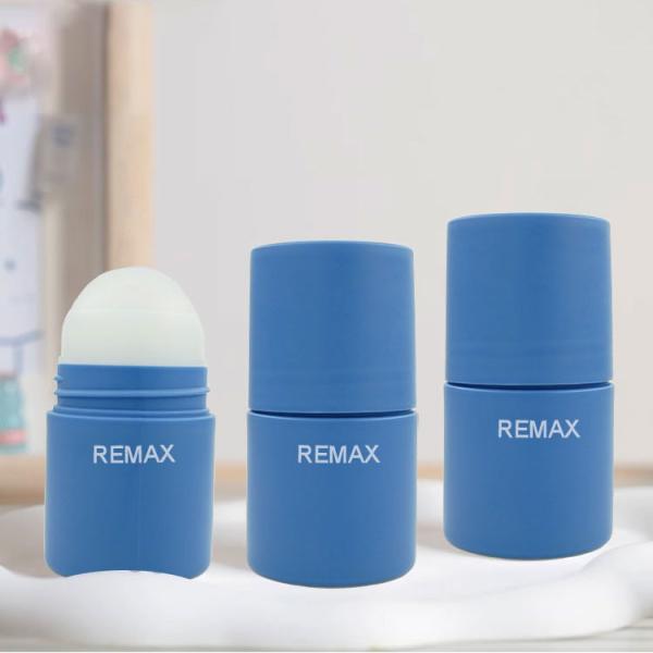 50ml Plastic Roll On Bottle Fantastic Deep Blue For Body Care