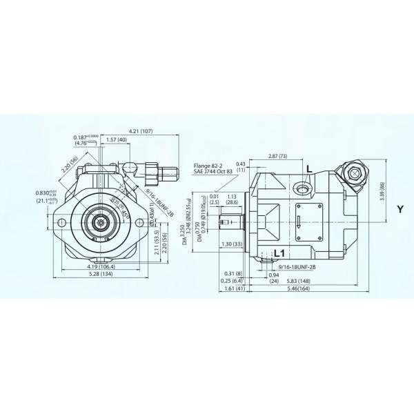 A10VS010 Аксиальные поршневые гидравлические насосы переменный 220V мобильный промышленный