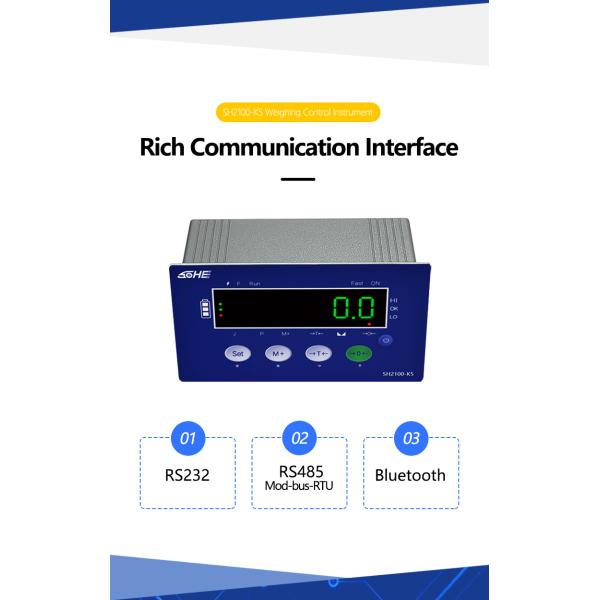 SOHE K5 Controlled Weighing and Data Transmission via 232/485 with Customized Support