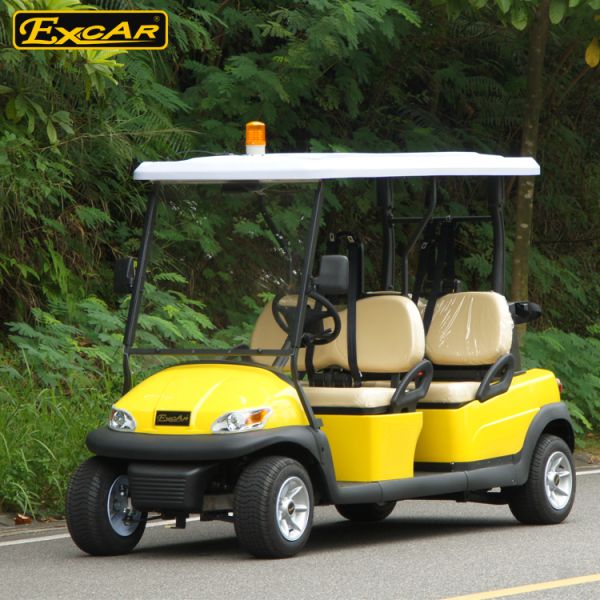 Aluminium 4 Seats ADC 48V 3.7KW Electric Patrol Car / Electric Cruise Vehicle