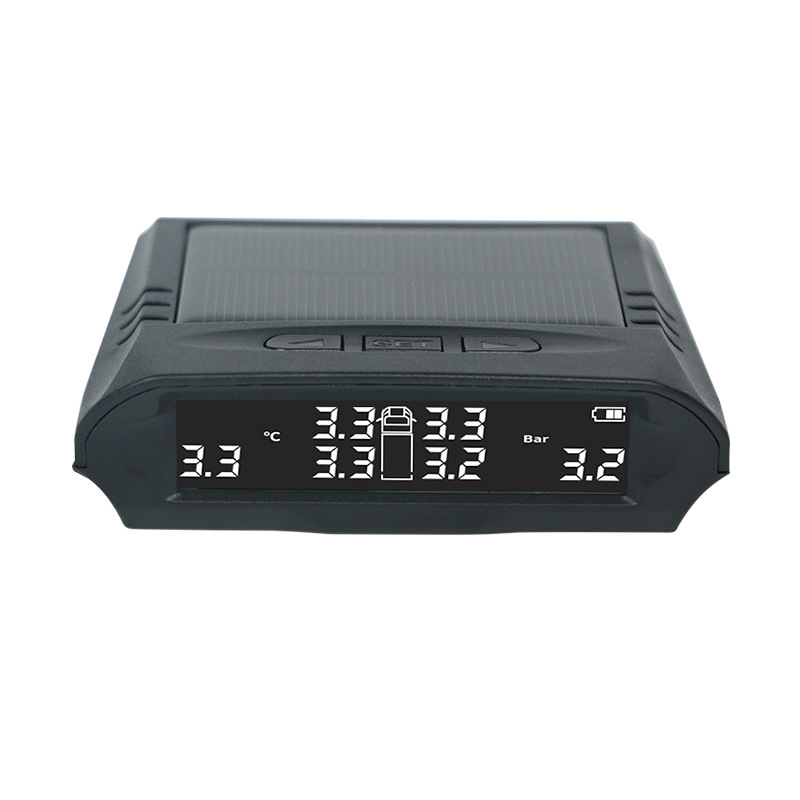 New Condition Large Truck Tire Pressure Monitoring System Solar TPMS Wireless External High Quality Plastic 12V RV Tpms