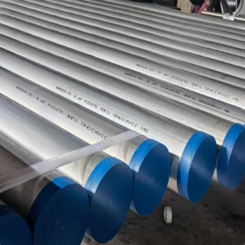 Thick Walled 316L Stainless Steel Welded Pipe Industrial Fluid Pipes Corrosion Resistance