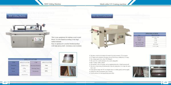 2 In1 Semi - Automatic Paper Gluing Machine , Edge Polishing Machine 2.5KW Power