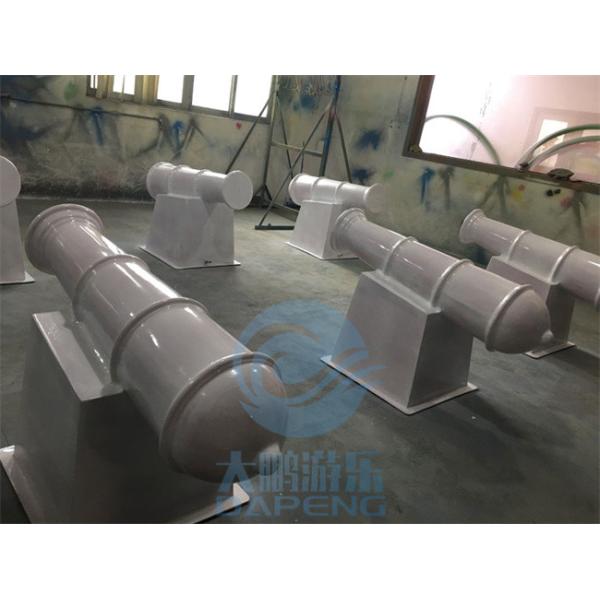 Оборудование аквапарк стиля пиратского корабля, водяная пушка стеклоткани для детей